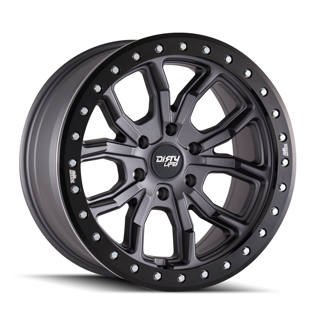 Dirty Life Wheels 9303 Dt-1 Satin Gunmetal