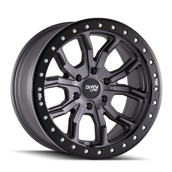 Dirty Life Wheels 9303 Dt-1 Satin Gunmetal