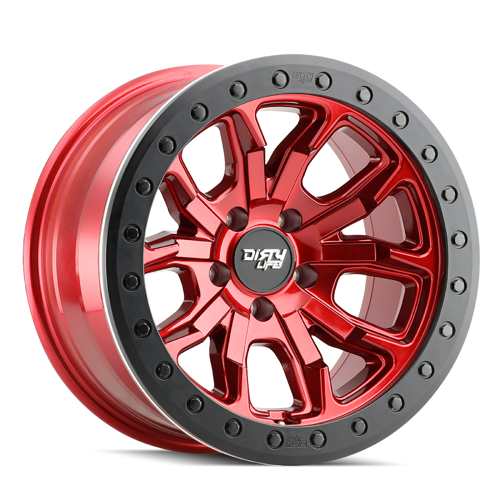 Dirty Life Wheels 9303 Dt-1 Crimson Candy Red