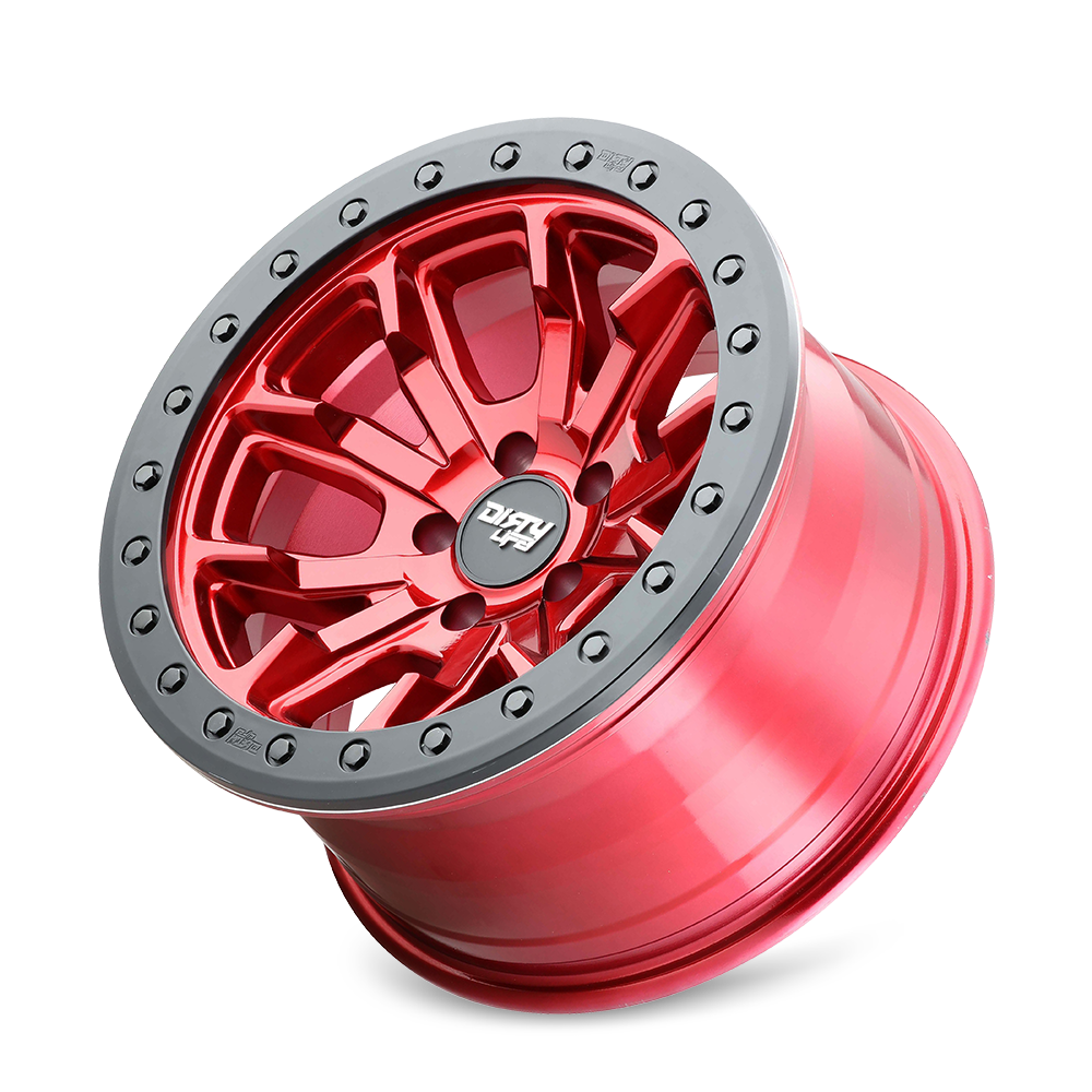 Dirty Life Wheels 9303 Dt-1 Crimson Candy Red