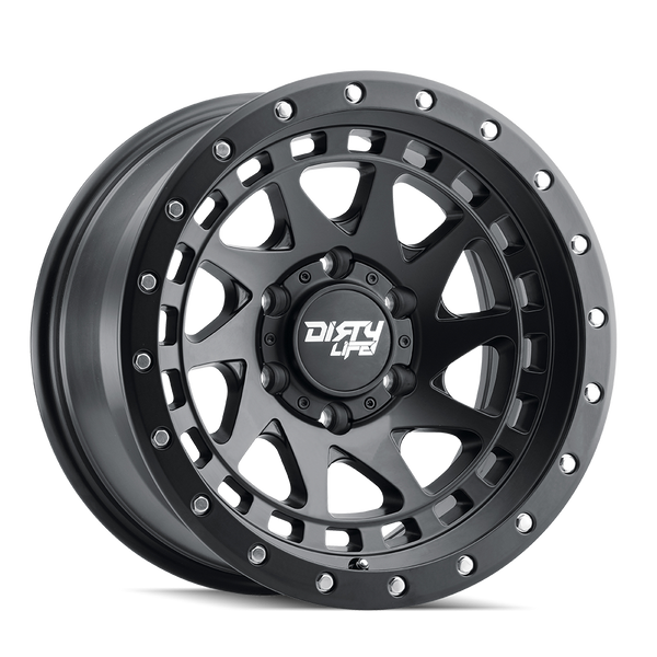 Dirty Life Wheels 9311 Enigma Pro Satin Black