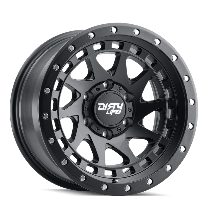 Dirty Life Wheels 9311 Enigma Pro Satin Black