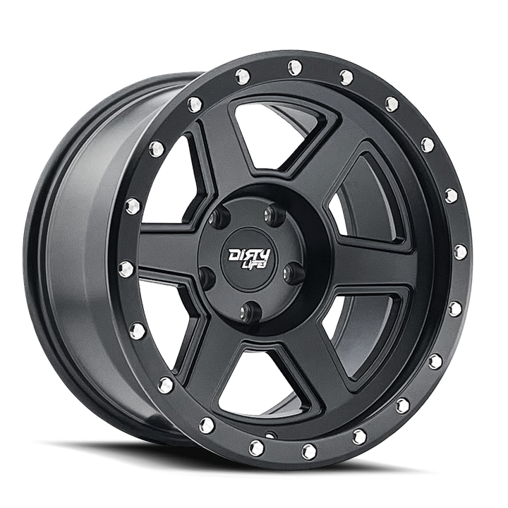 Dirty Life Wheels 9315 Compound Matte Black