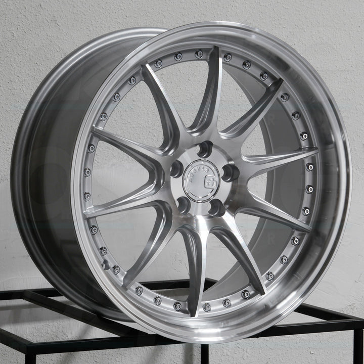 Aodhan Wheels DS07 Silver Machined