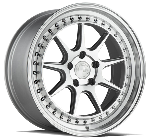 Aodhan Wheels DS-X Silver Machined