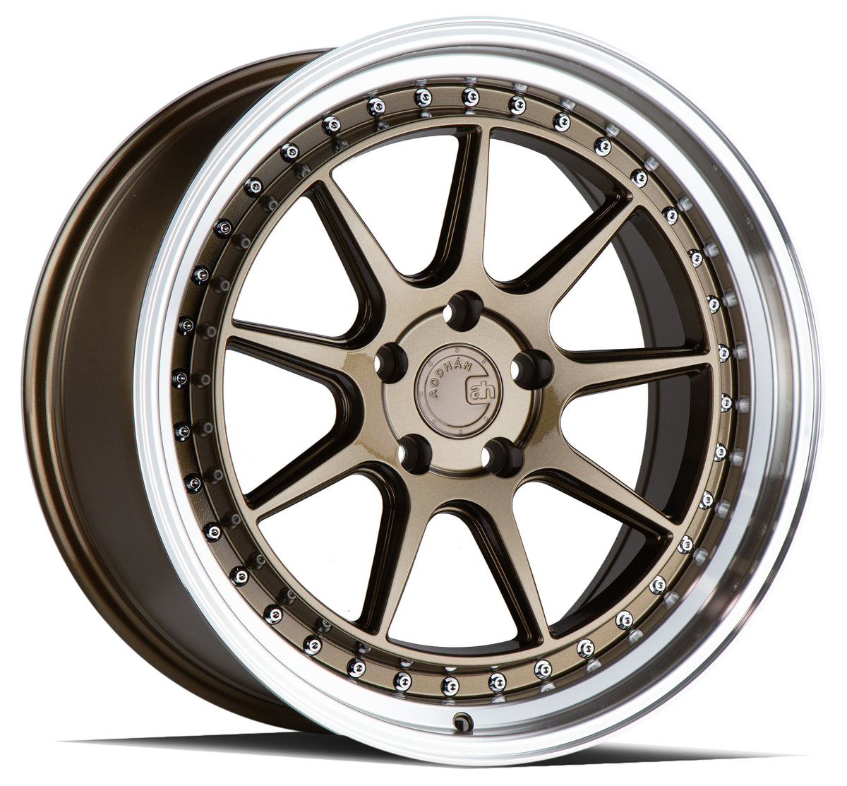 Aodhan Wheels DS-X Bronze Machined Lip