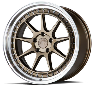 Aodhan Wheels DS-X Bronze Machined Lip