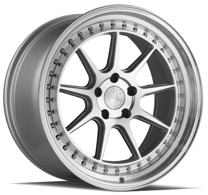 Aodhan Wheels DS-X Silver Machined