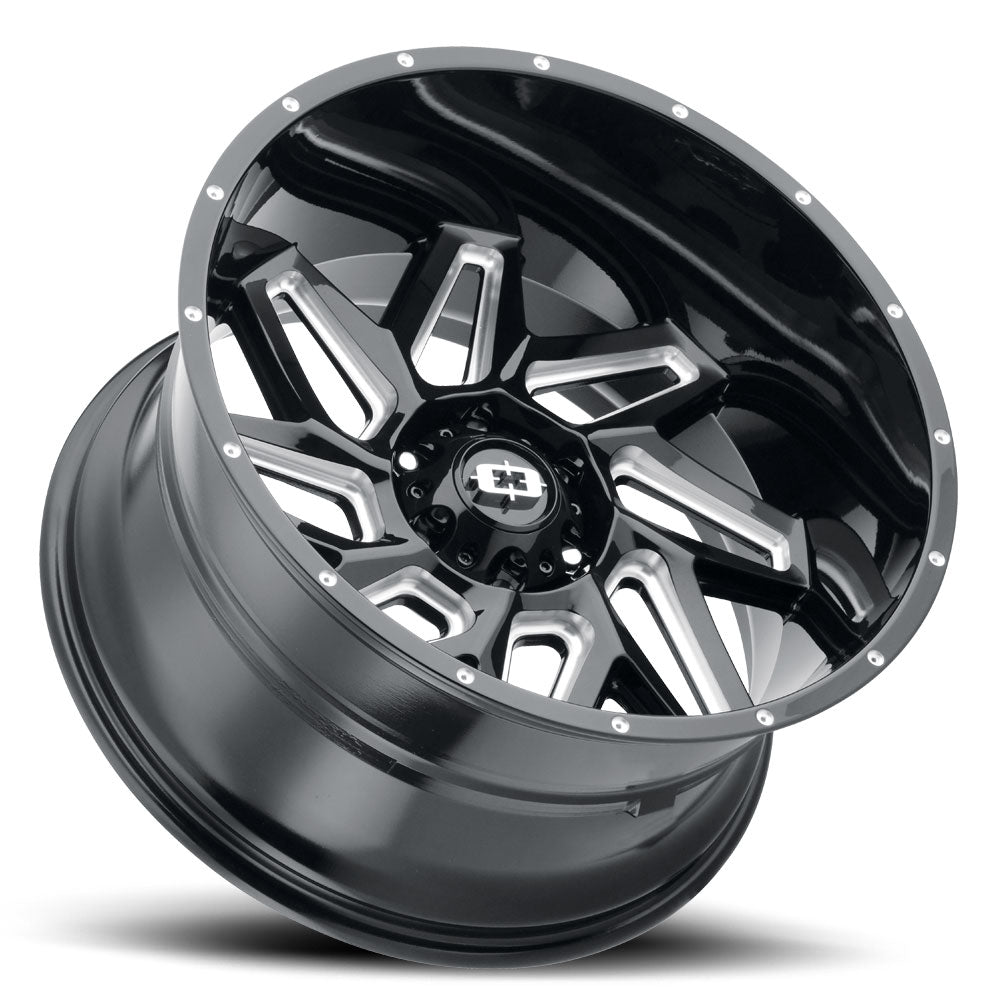 Vision Wheels 361 Spyder Black