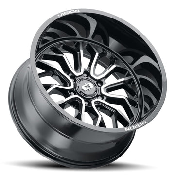 Vision Wheels 402 Riot Red Milled