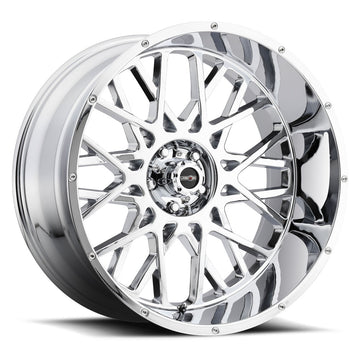 Vision Wheels 412 Rocker Chrome