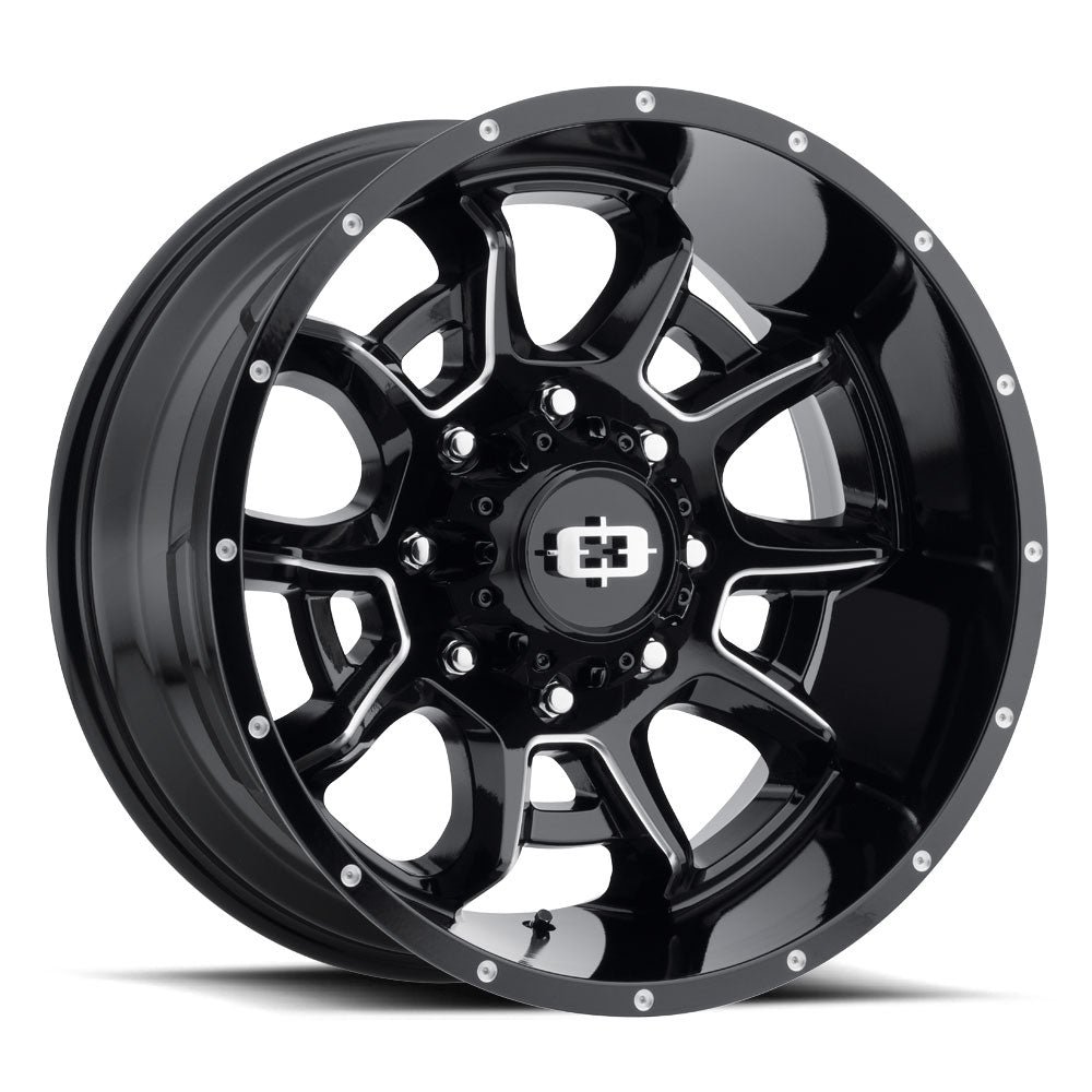 Vision Wheels 415 Bomb Black Milled