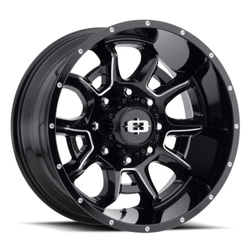Vision Wheels 415 Bomb Black Milled