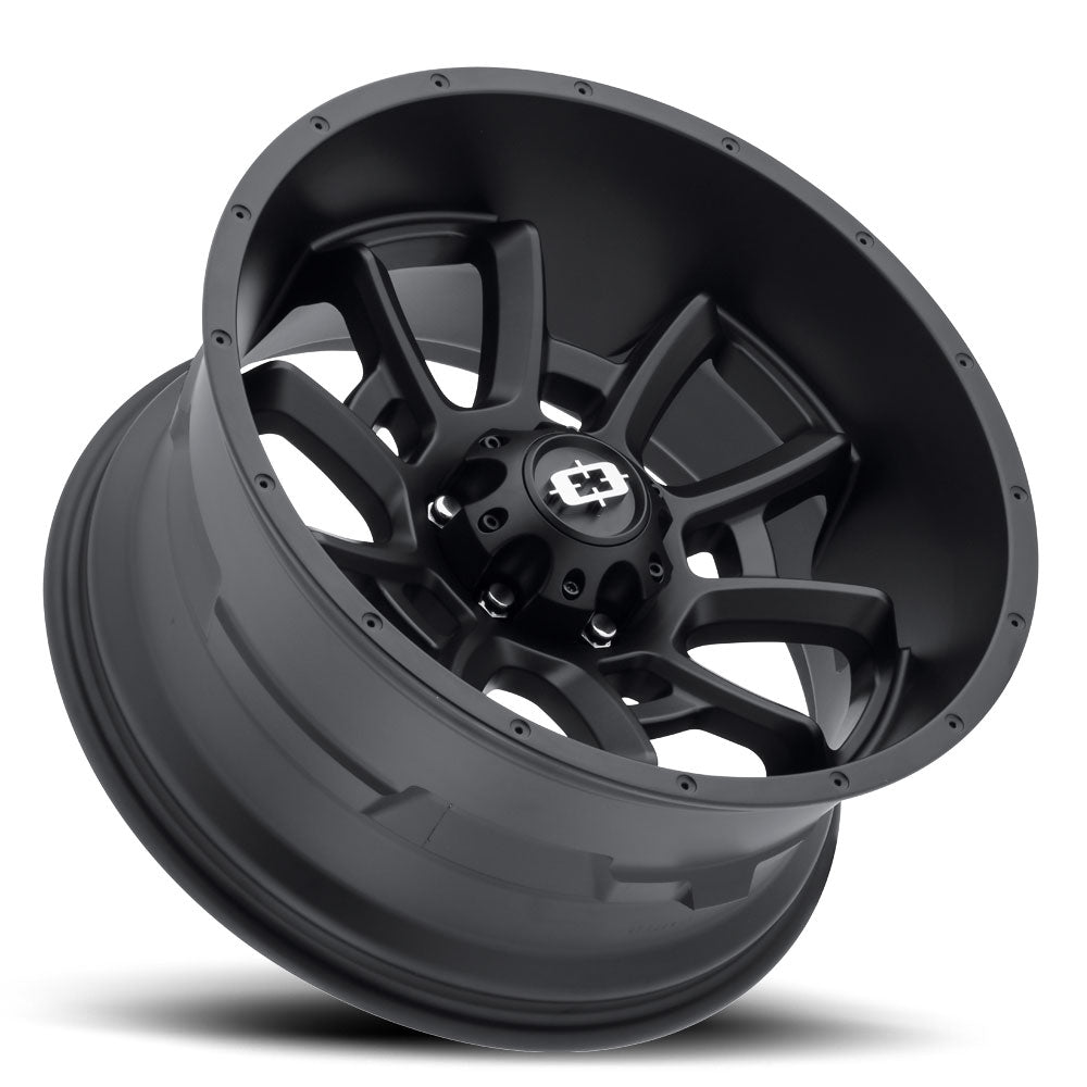 Vision Wheels 415 Bomb Satin Black