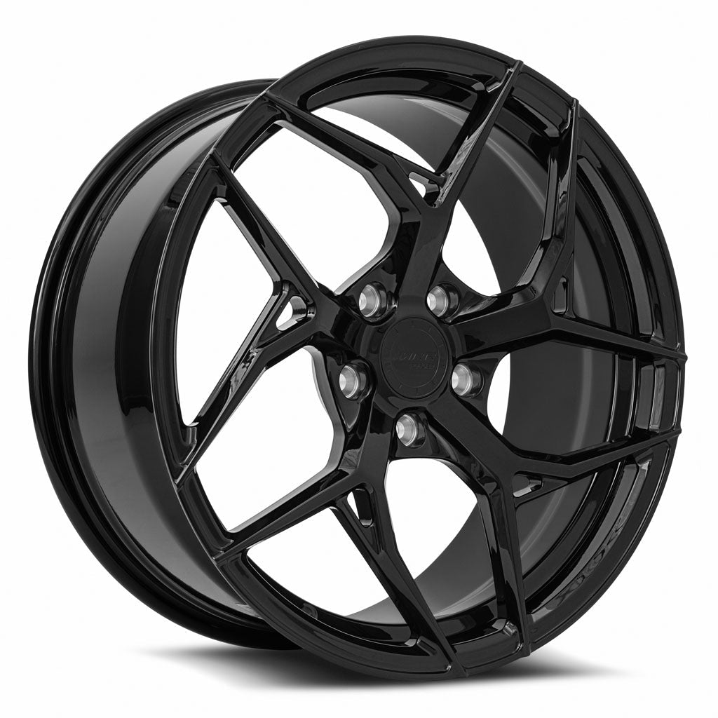 MRR Forged Wheels Forged F10 Gloss Black Left
