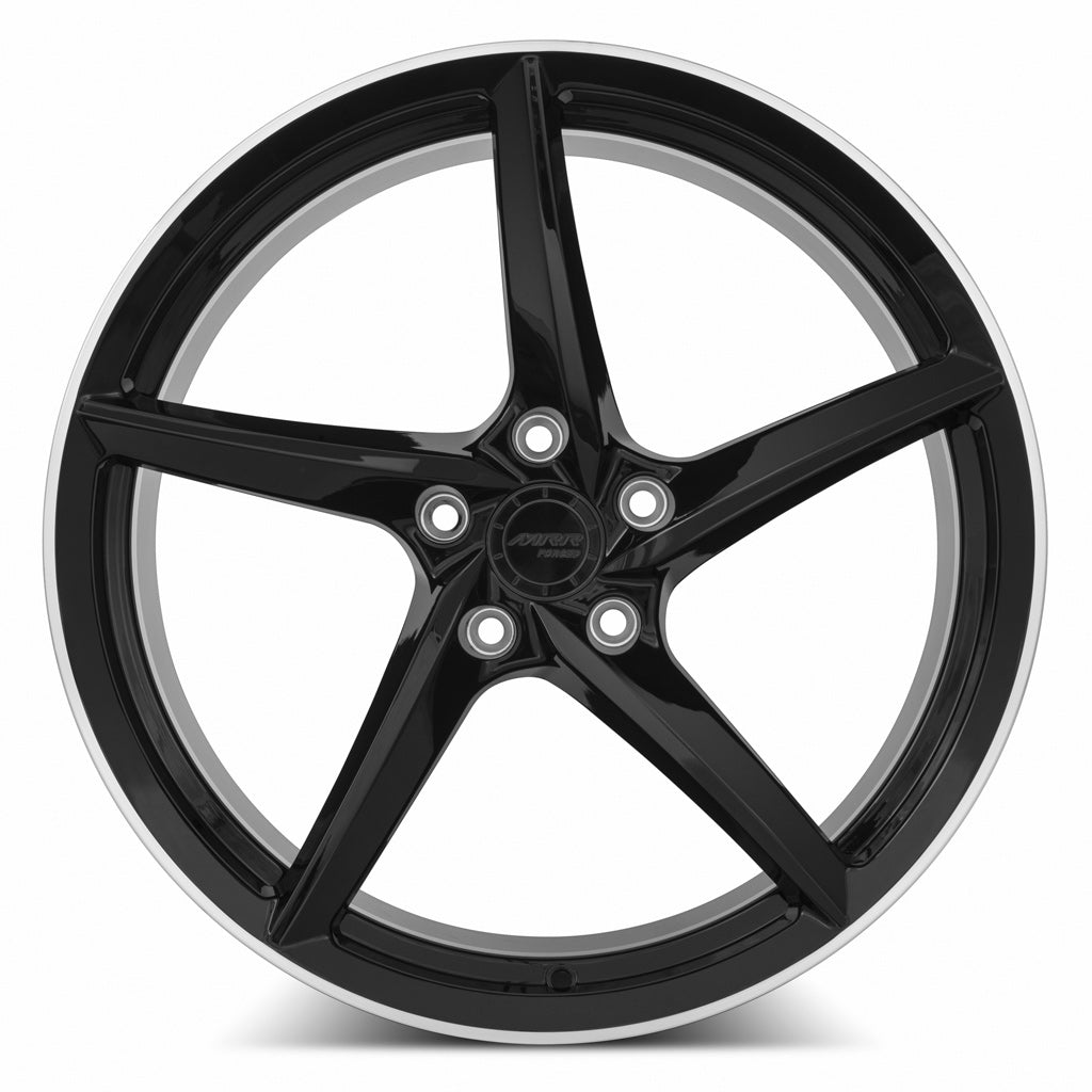 MRR Forged Wheels Forged F25 Gloss Black Left