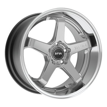 F1R Wheels FC5 Hyper Black Polish Lip