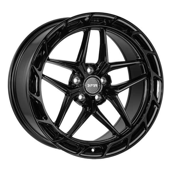 F1R Wheels FS5 Gloss Black