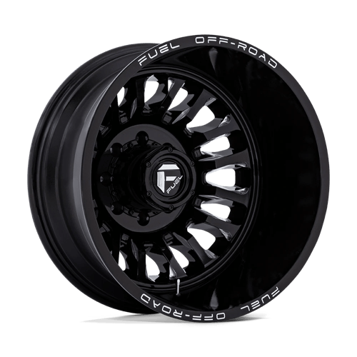 Fuel Off-Road Wheels D868 Arc Dually Gloss Black Milled