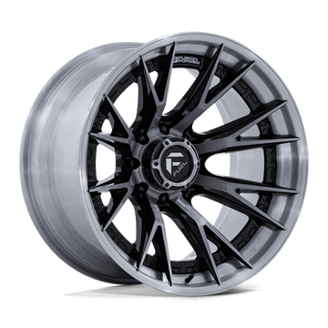 Fuel Off-Road Wheels FC402 Catalyst Gloss Black with Brushed Gray Tint Face & Lip