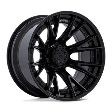 Fuel Off-Road Wheels FC402 Catalyst Matte Black with Gloss Black Lip