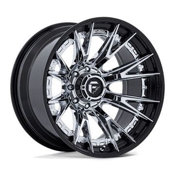 Fuel Off-Road Wheels FC402 Catalyst Chrome with Gloss Black Lip