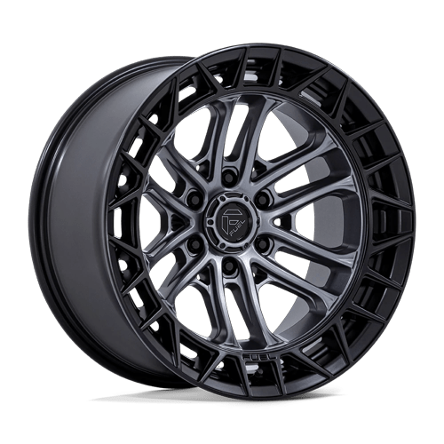 Fuel Off-Road Wheels FC874 Celsius Matte Gunmetal with Matte Black Lip
