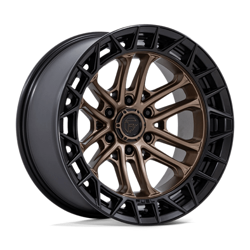 Fuel Off-Road Wheels FC874 Celsius Matte Bronze with Matte Black Lip