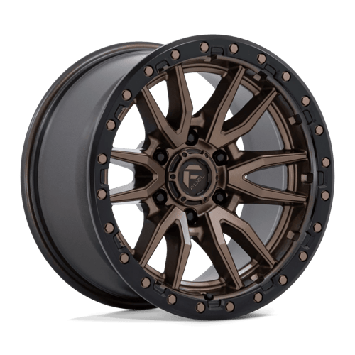 Fuel Off-Road Wheels D681 Rebel Matte Bronze Black Bead Ring