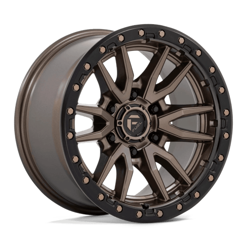 Fuel Off-Road Wheels D681 Rebel Matte Bronze Black Bead Ring