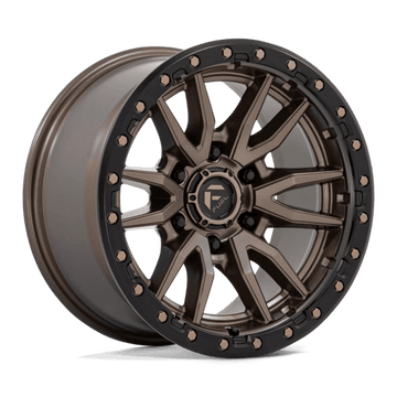 Fuel Off-Road Wheels D681 Rebel Matte Bronze Black Bead Ring