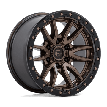 Fuel Off-Road Wheels D681 Rebel Matte Bronze Black Bead Ring