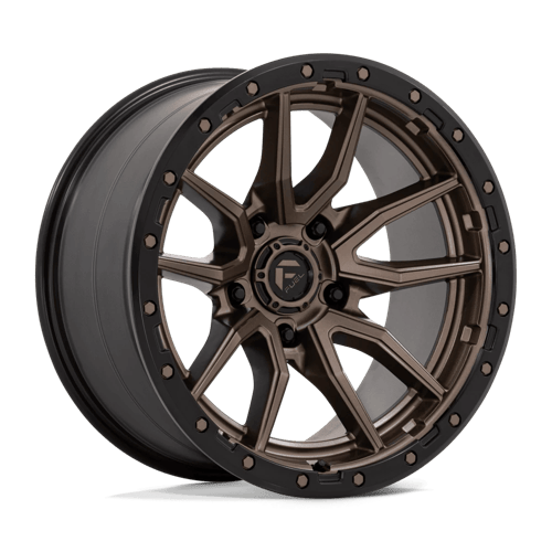 Fuel Off-Road Wheels D681 Rebel Matte Bronze Black Bead Ring