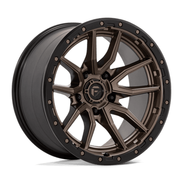 Fuel Off-Road Wheels D681 Rebel Matte Bronze Black Bead Ring