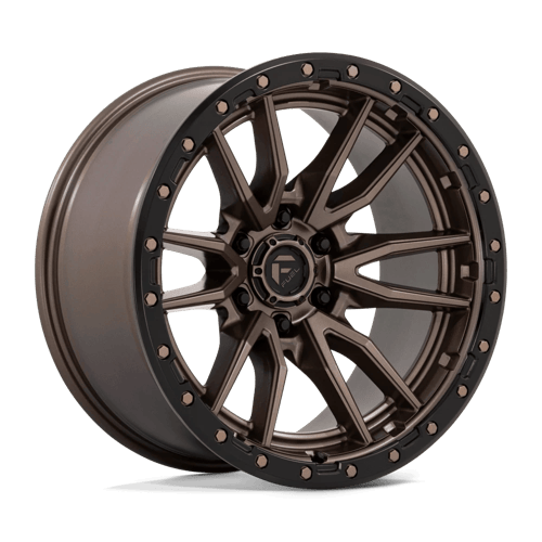 Fuel Off-Road Wheels D681 Rebel Matte Bronze Black Bead Ring