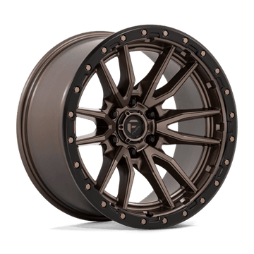 Fuel Off-Road Wheels D681 Rebel Matte Bronze Black Bead Ring