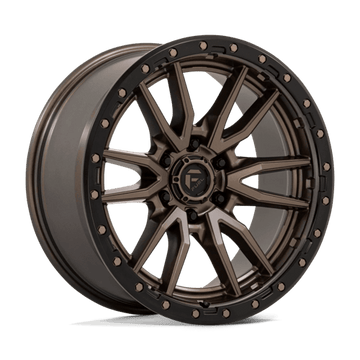 Fuel Off-Road Wheels D681 Rebel Matte Bronze Black Bead Ring