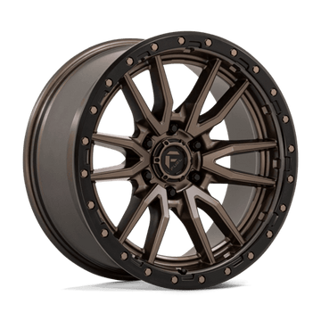 Fuel Off-Road Wheels D681 Rebel Matte Bronze Black Bead Ring