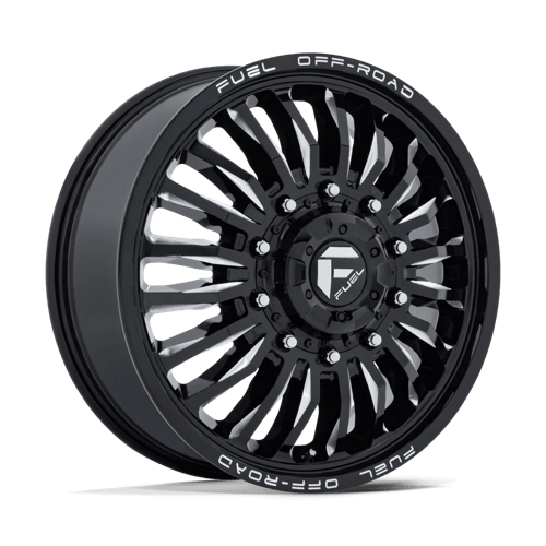 Fuel Off-Road Wheels D868 Arc Dually Gloss Black Milled