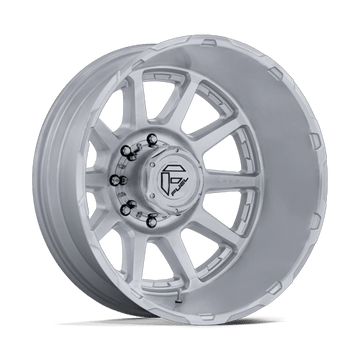 Fuel Off-Road Wheels D912 Circuit Dually Gloss Silver with Machined Face