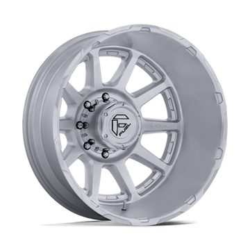 Fuel Off-Road Wheels D912 Circuit Dually Gloss Silver with Machined Face
