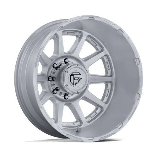 Fuel Off-Road Wheels D912 Circuit Dually Gloss Silver with Machined Face