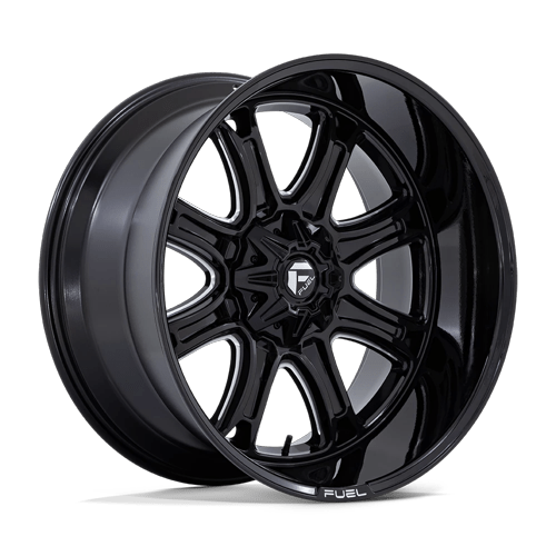 Fuel Off-Road Wheels Darkstar Gloss Black Milled