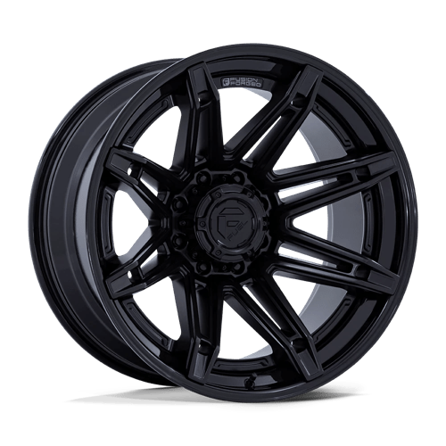 Fuel Off-Road Wheels FC401 Brawl Matte Black with Gloss Black Lip