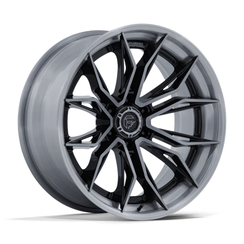 Fuel Off-Road Wheels FC404 Mutiny Gloss Black with Brushed Dark Tint