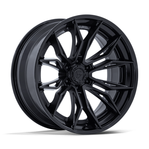 Fuel Off-Road Wheels FC404 Mutiny Matte Black with Gloss Black Lip