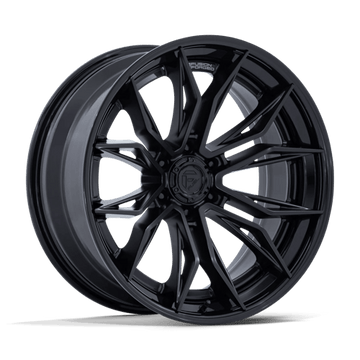 Fuel Off-Road Wheels FC404 Mutiny Matte Black with Gloss Black Lip