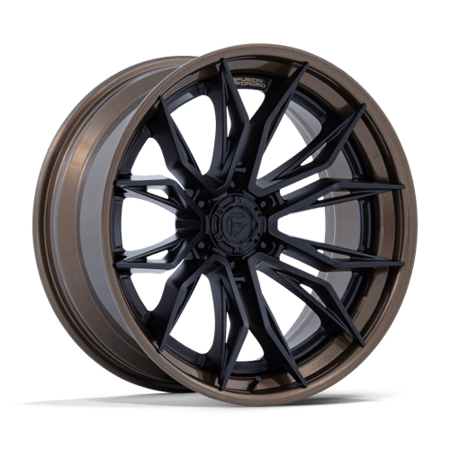 Fuel Off-Road Wheels FC404 Mutiny Matte Black with Gloss Bronze Lip
