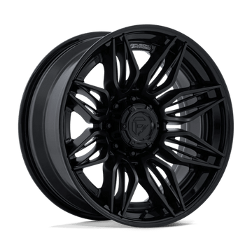 Fuel Off-Road Wheels FC404 Mutiny Matte Black with Gloss Black Lip