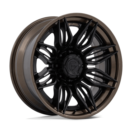 Fuel Off-Road Wheels FC404 Mutiny Matte Black with Gloss Bronze Lip